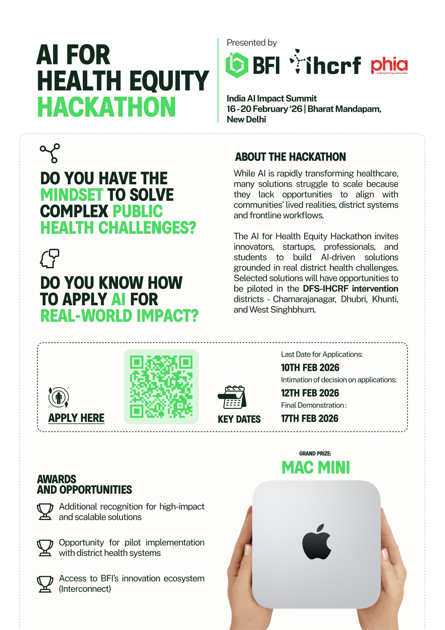Call for Hackathon – 1